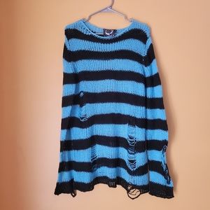 Killstar Teal Sweater